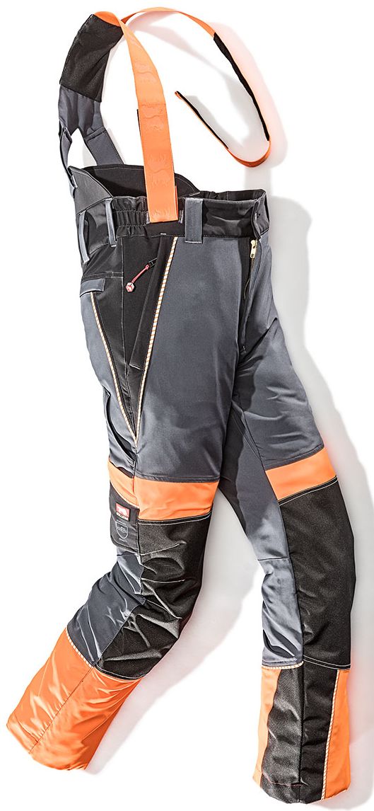 Bullstar 681 PROXIMO cut protection pants Kl.1 incl. suspenders