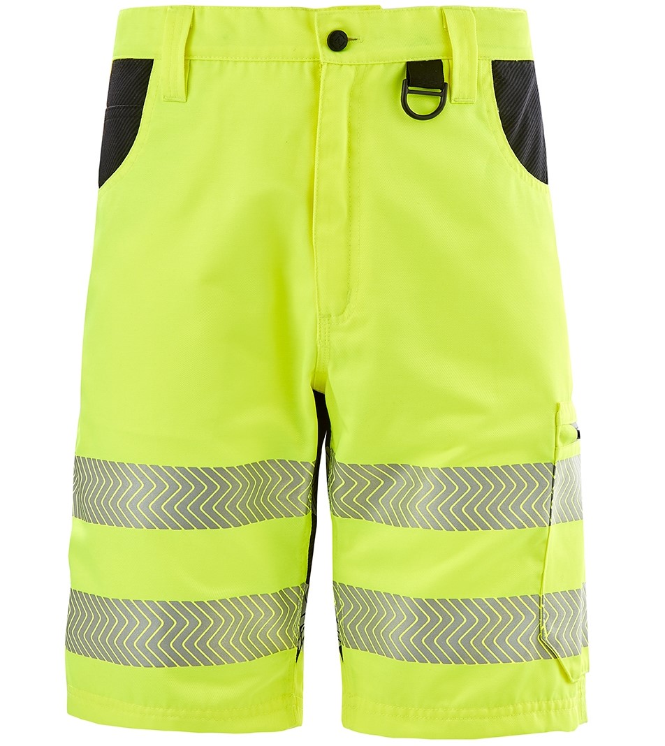 4 Protect PATERSON 3846 High visibility shorts bright yellow