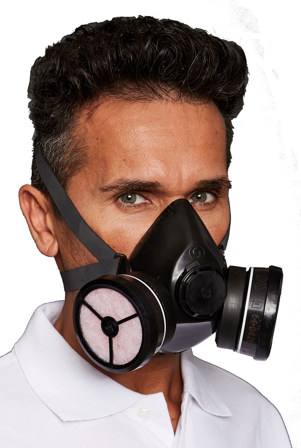 Ekastu Halbmaske Polimask DUPLO Combi A1-P1R D