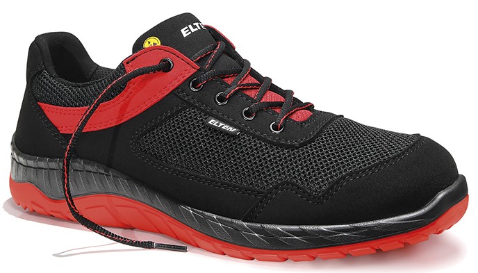 Elten Lonny 729521 Sicherheitshalbschuhe Low ESD S1P red