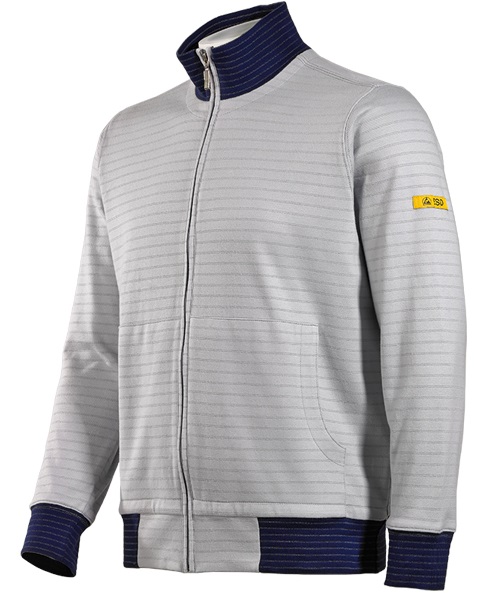 HB CONDUCTEX Cotton Knit ESD-Sweatjacke Langarm 08014 86012 000