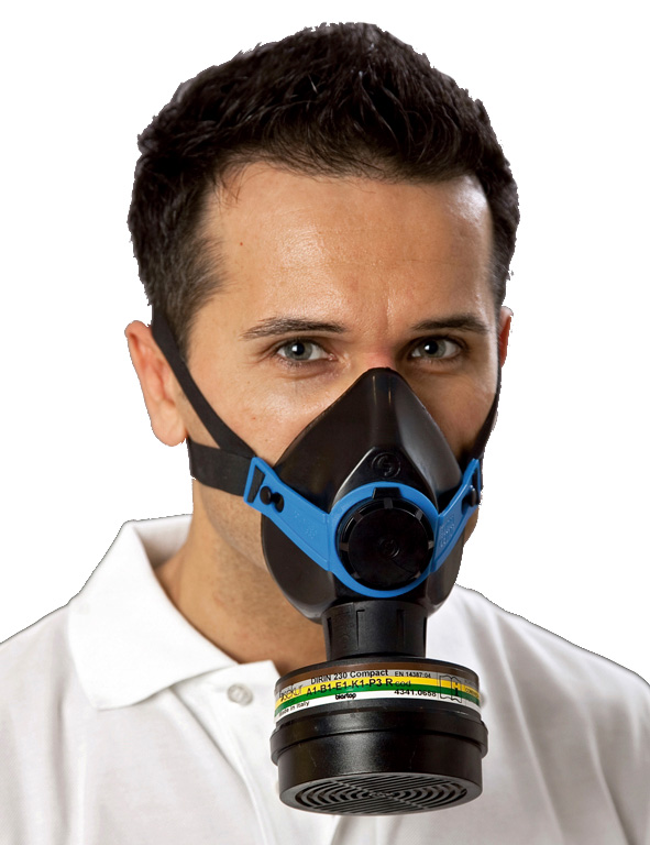 133331kat-2012 Ekastu half mask colorex basic A2 incl. filter