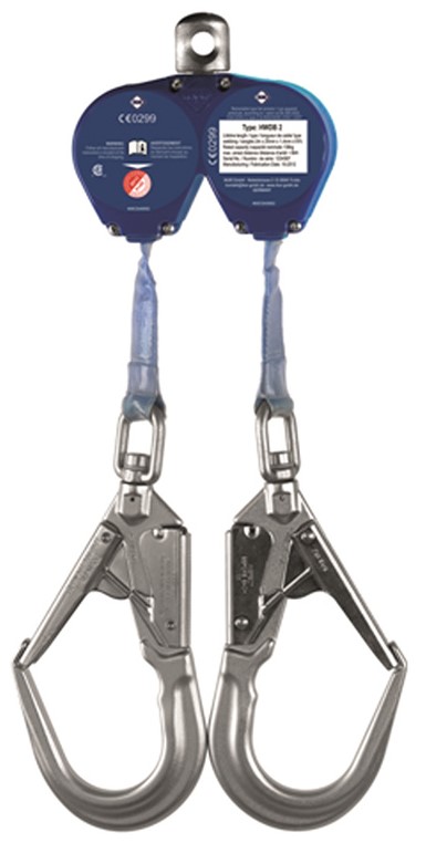 M.A.S 51499 TWIN-Höhensicherungsgerät 2,0 m Bandauszug