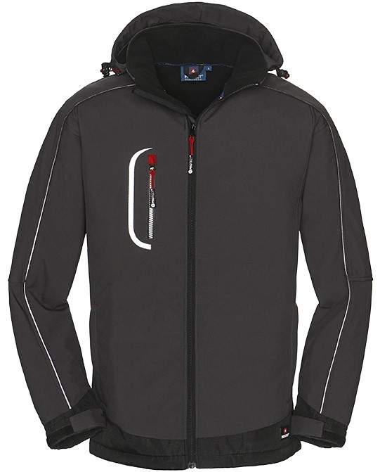 4 Protect MONTANA 3390 softshell jacket gray-black