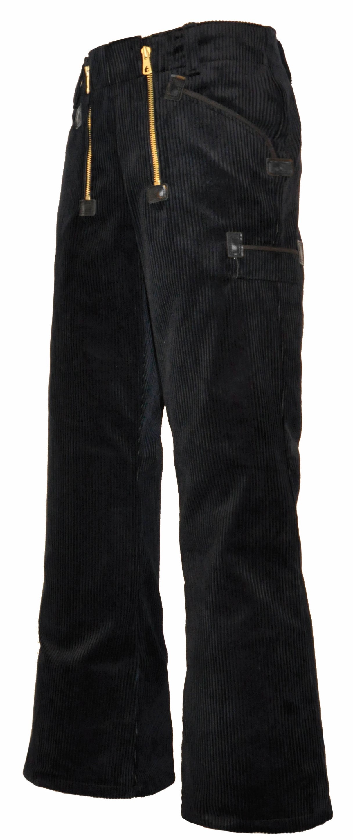 eiko5 Eiko Donau Trenkercord Flared Trousers black