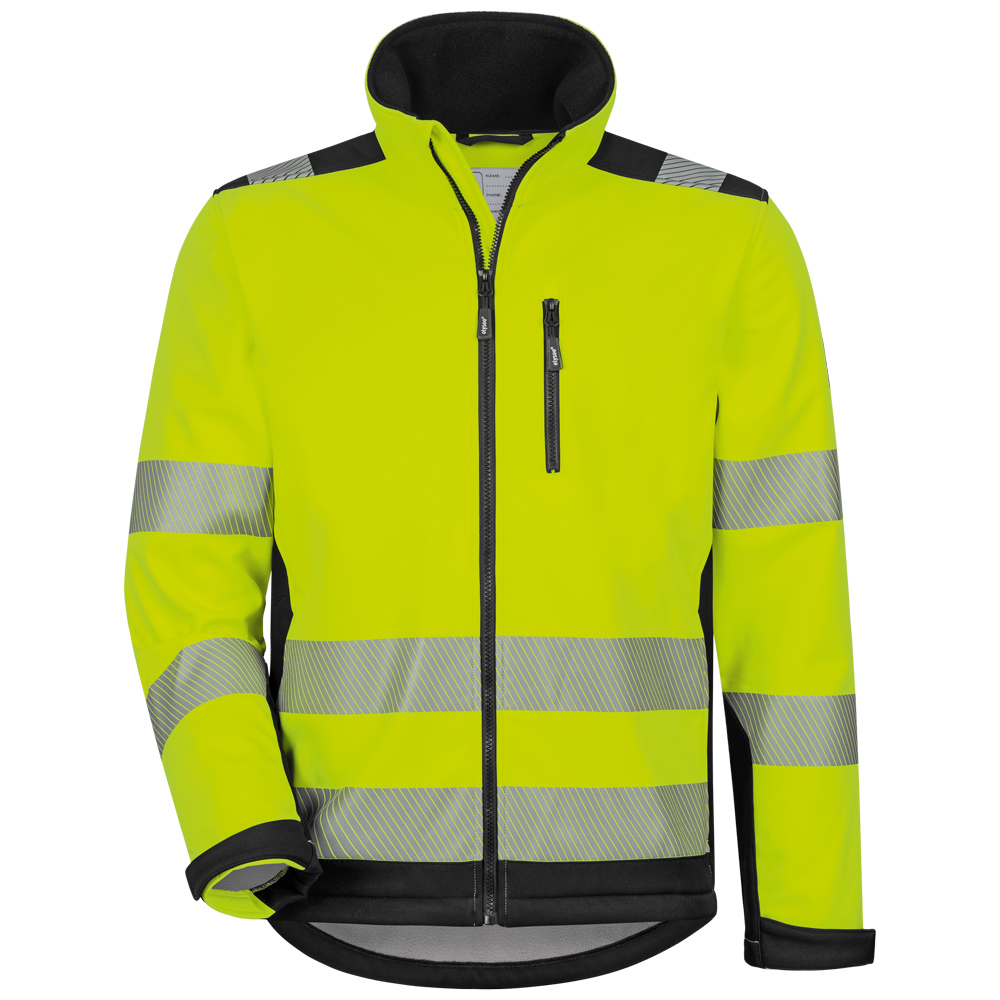 22745_bild_01_elysee_softshelljacke elysee 22745 RYAN high visibility softshell jacket