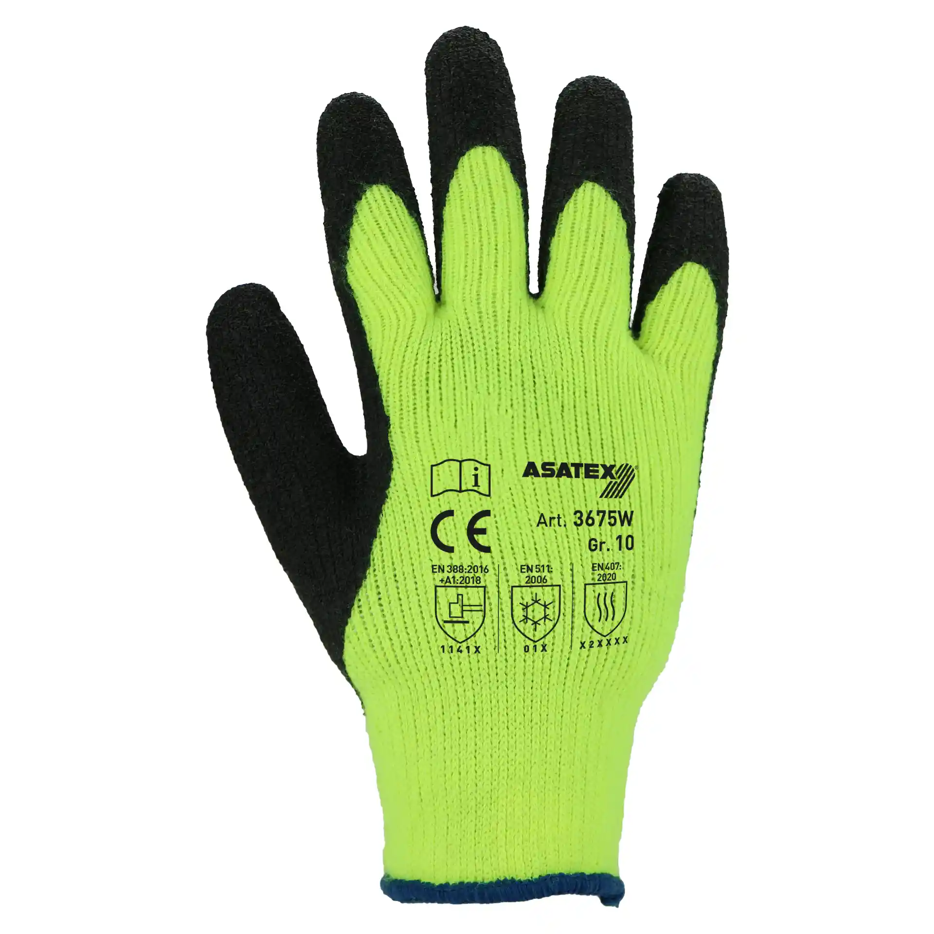 3675W Winter gloves with latex coating