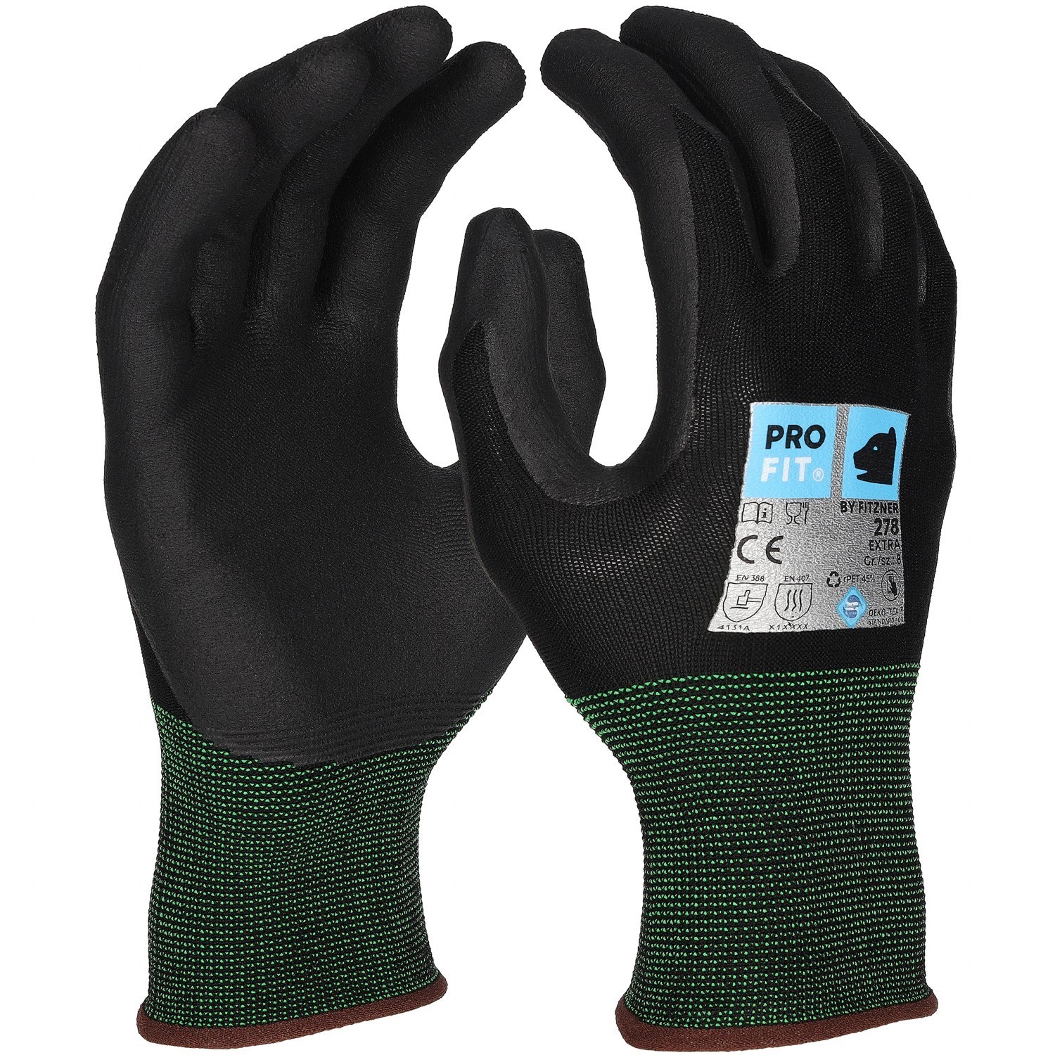 1gCsrVJkNG9Ljh Pro-Fit 278 nitrile foam gloves suitable for use with foodstuffs