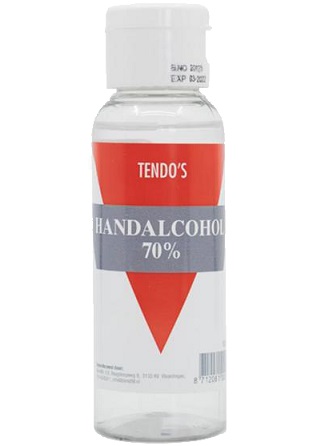 Tendo's hand disinfectant 70% alcohol - 100 ml