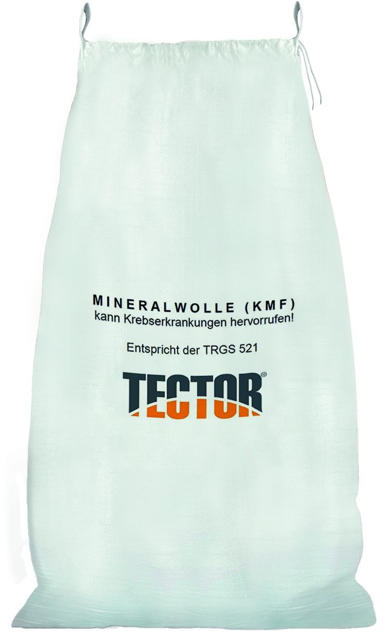 84710-b Tector 84710 KMF bag 140 x 220 cm with lifting loops for mineral fibre waste