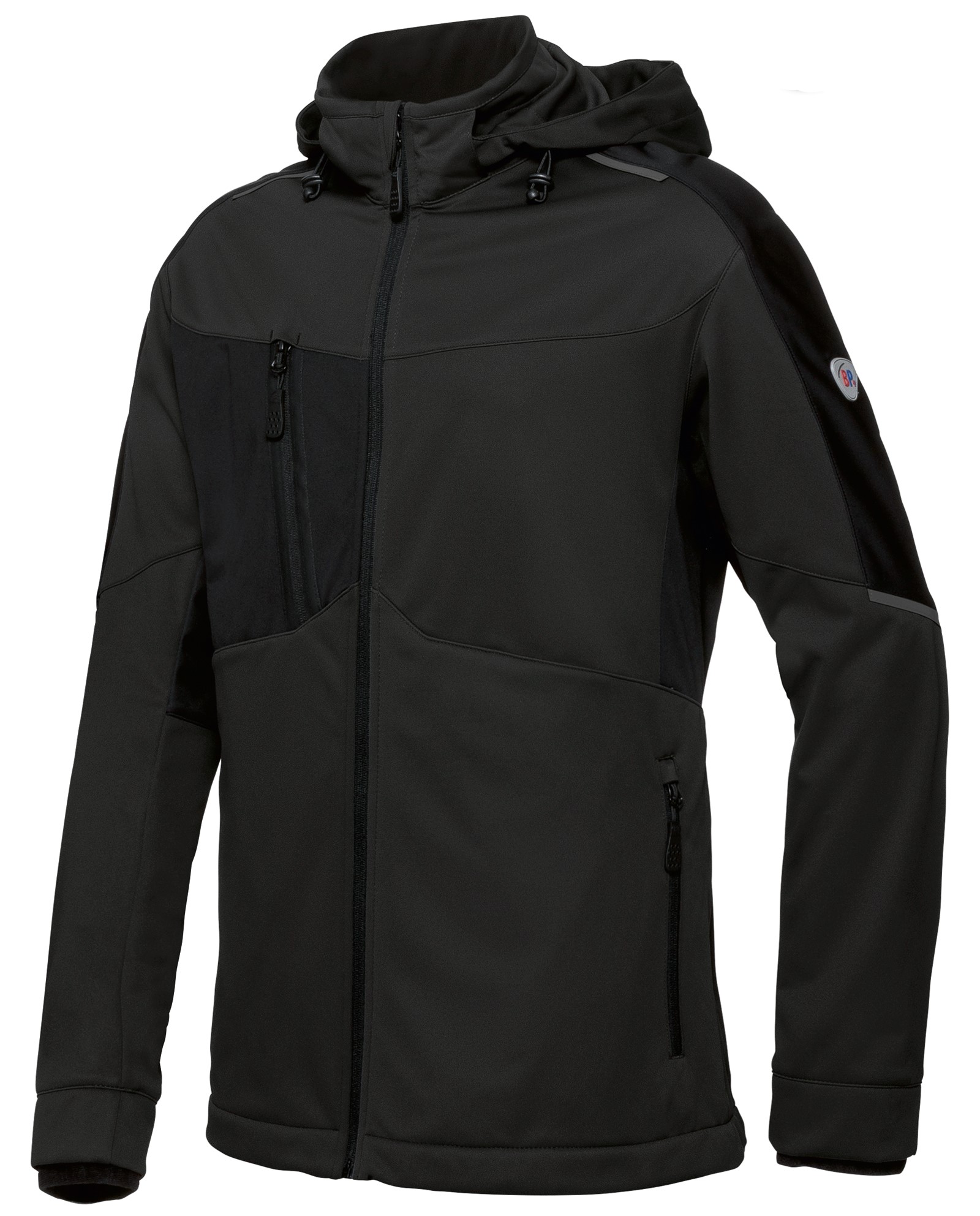 BP 1830-992 lightweight stretch softshell jacket BPlus Modern Stretch