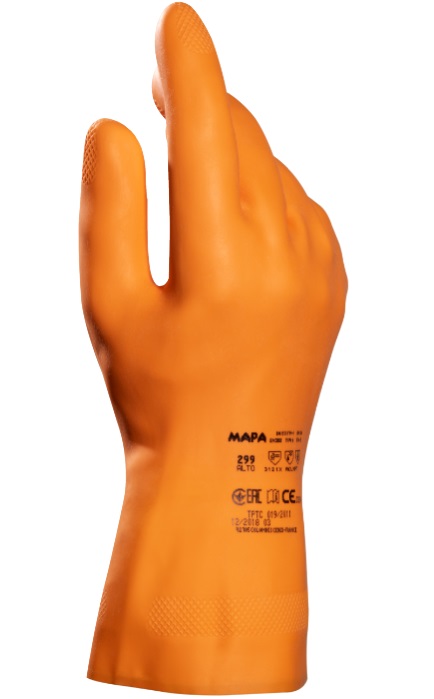 Mapa Industrial 299 Latex chemical protective gloves
