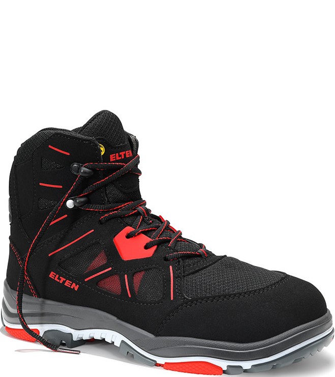Elten ANTHONY red Mid 7675101 Safety boots ESD type 1