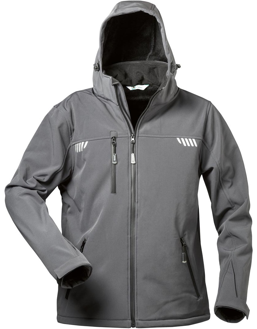 19943 elysee 19943 APOLLO Softshelljacke mit Fell grau