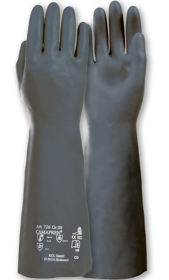 KCL Camapren 726 Chloroprene latex chemical protective gloves