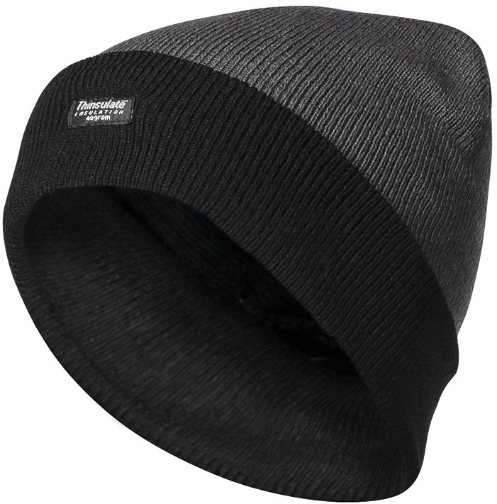 elysee 2311 Julian 3M-Thinsulate-Strickmütze grau-schwarz