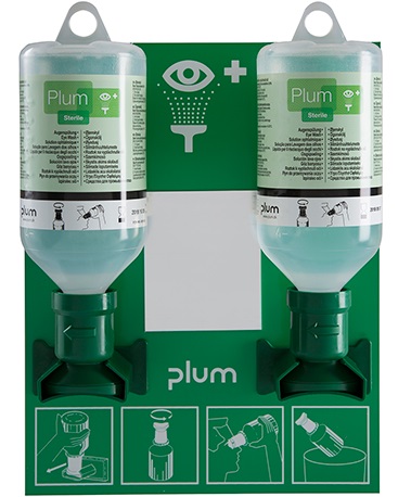 Plum 4694 Eye wash station with 2 x 500 ml eye wash