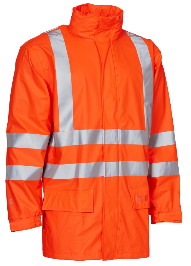 ELKA Rainwear 026350R Securetech Multinorm visible Pu jacket