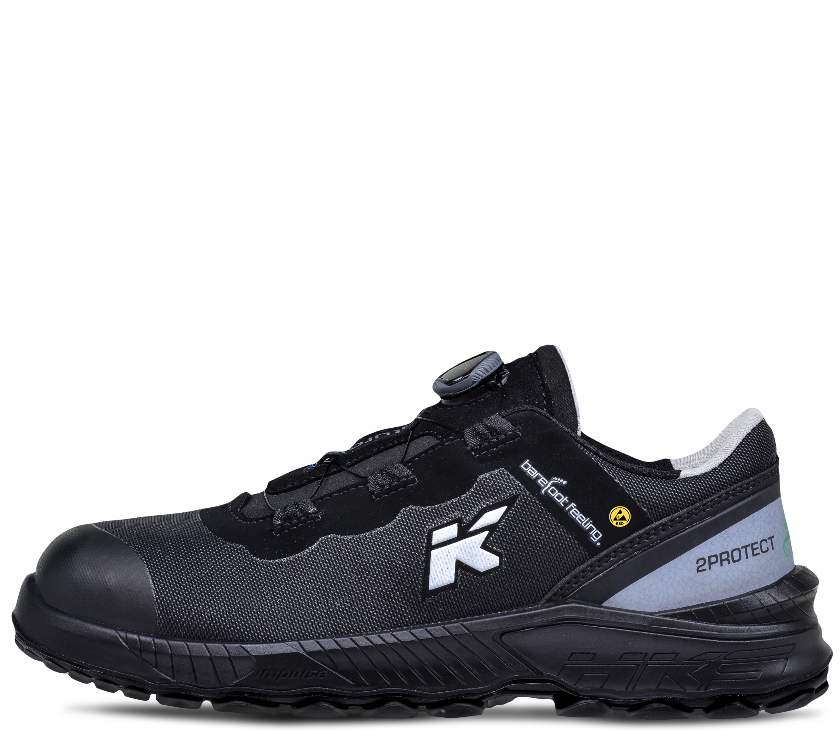 BFS-40_Boa-v01-1 HKS Barefoot Feeling BFS 40 BOA low shoes S3 - ESD