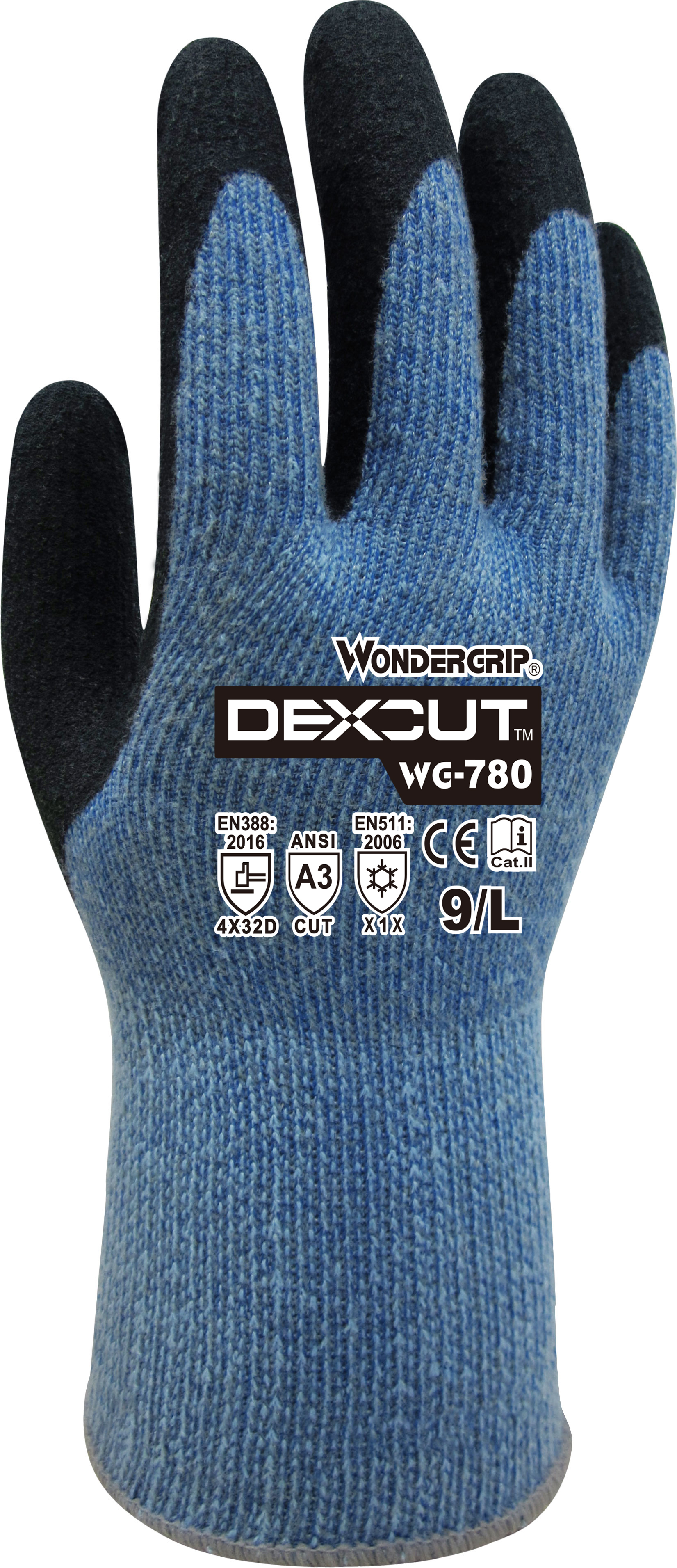 Wonder Grip Air Lite WG550 Nylon Knitted Gloves with Nitrile
