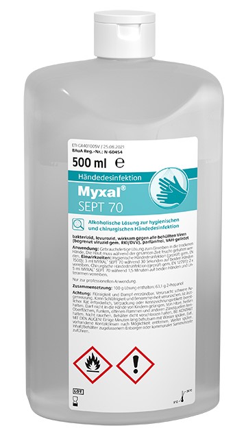 greven1104f1vF7Xb7TyO Greven Hand disinfectant Myxal Sept 70 500 ml bottle