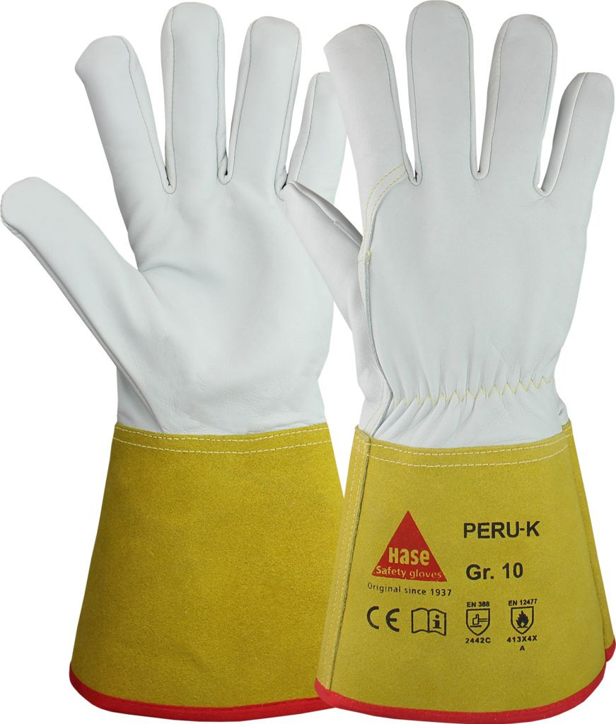 Hase 403835K Peru K welding gloves type A