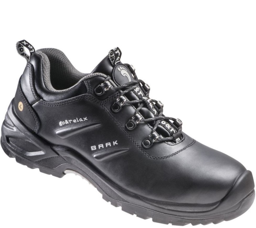 harris Baak 7214-N Harris low shoes S3 SRC ESD width 11 black