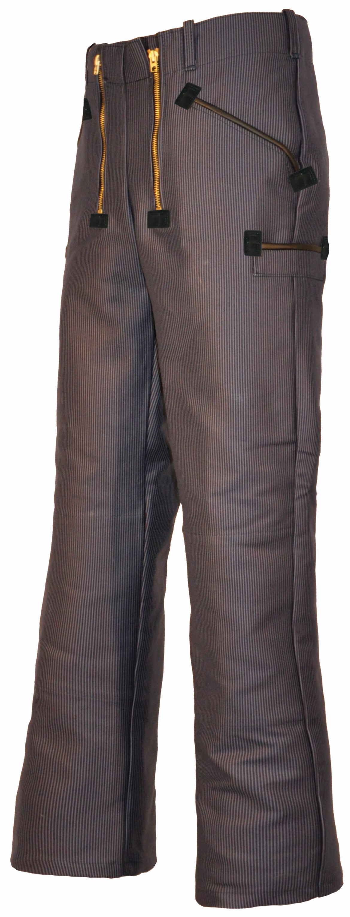 Eiko Mosel double pilot strike guild trousers 60cm dark gray