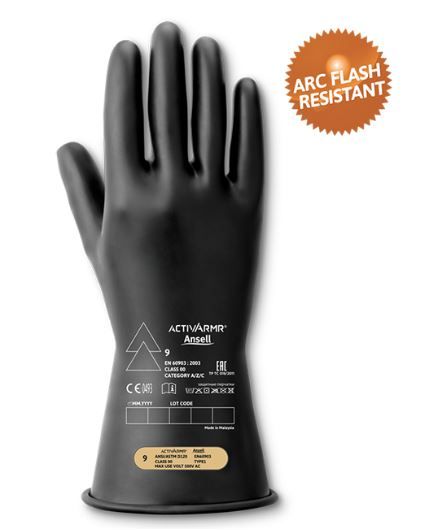RIG0011B Ansell ActivArmr® RIG0011B Insulating gloves for electricians 500V