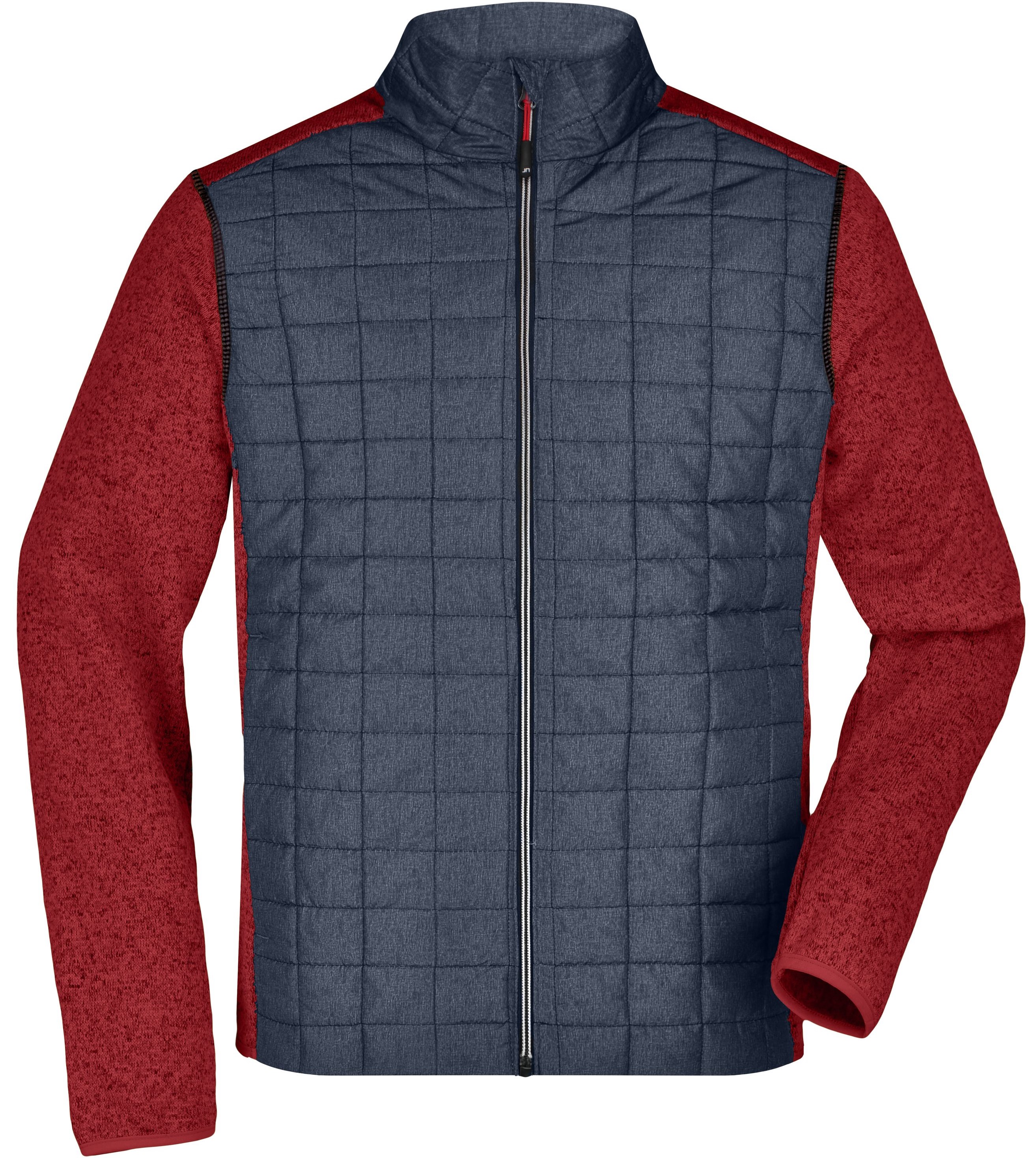 James &amp; Nicholson JN742 Men Knitted Hybrid Jacket in 5 Colors