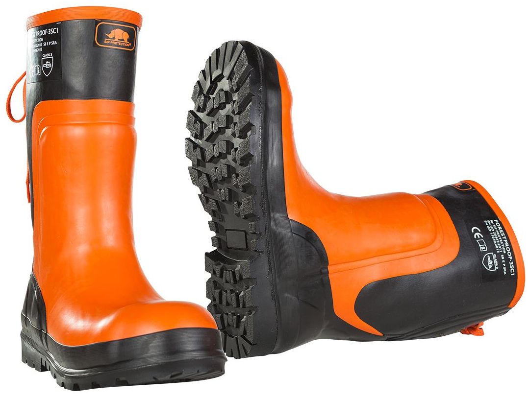 3SC1_720___FR SIP Protection Forestproof 3SC1 cut protection boots black-orange