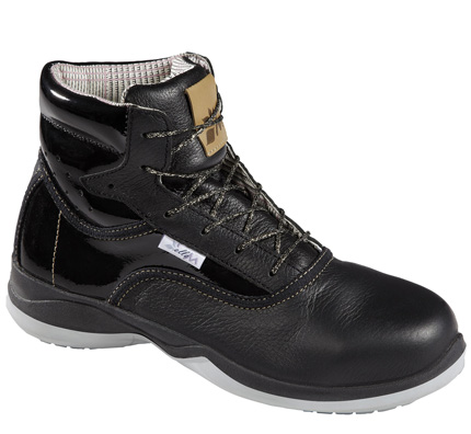 glams350806 MTS Glam Flex 50806 Ladies laced boots S3 black