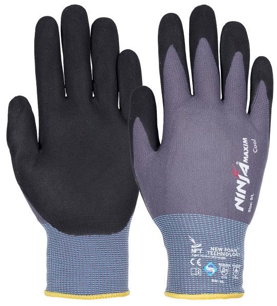 14WmVCa5jWYlmr Pro-Fit 47400 NinjaMaxim NFT protective gloves with nitrile coating