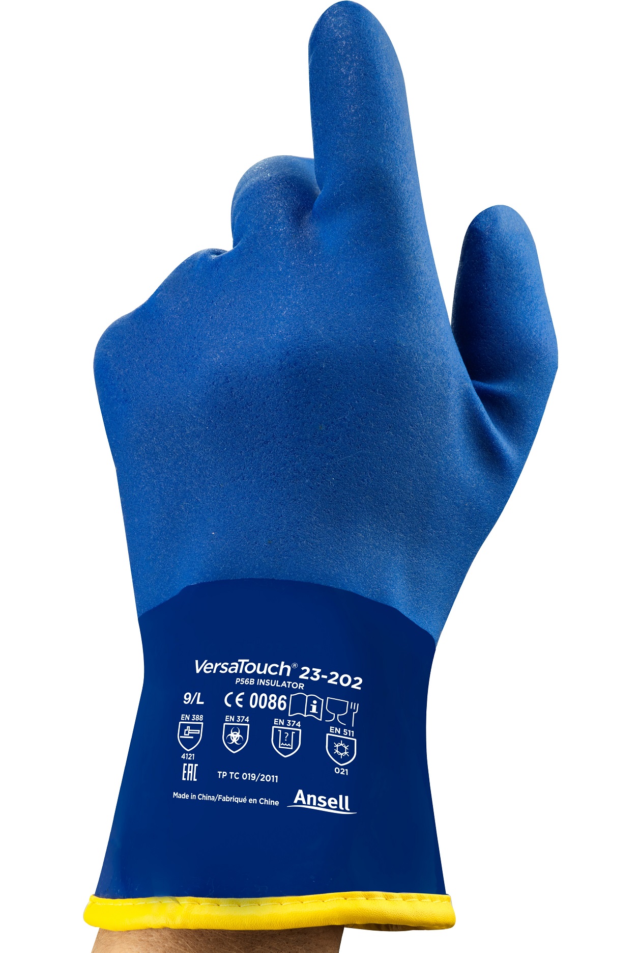 23-202MnKh9ySuqgAA8 Ansell VersaTouch 23-202 Chemical protection gloves down to -30 °C