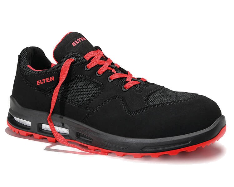 Elten Lakers XXT Low 729711 Halbschuhe ESD S1P schwarz-rot