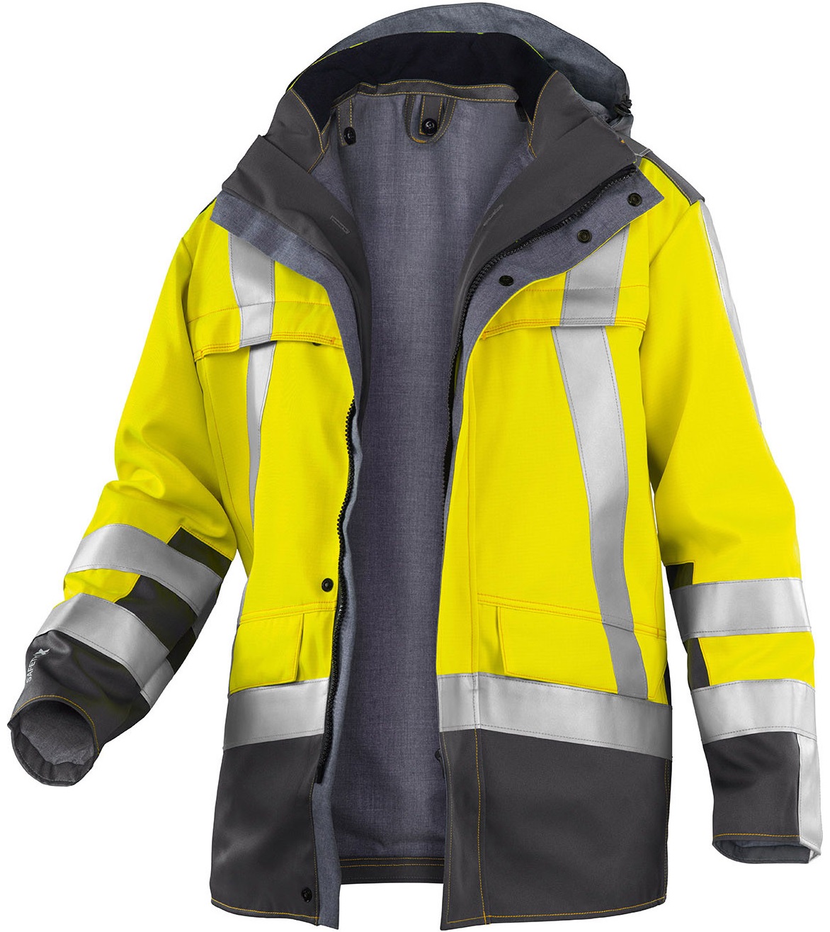 KUE-1969-8420-3497-XS - leuchtgelb-anthrazit KUE-1969-8420-3497-XS - leuchtgelb-anthrazit