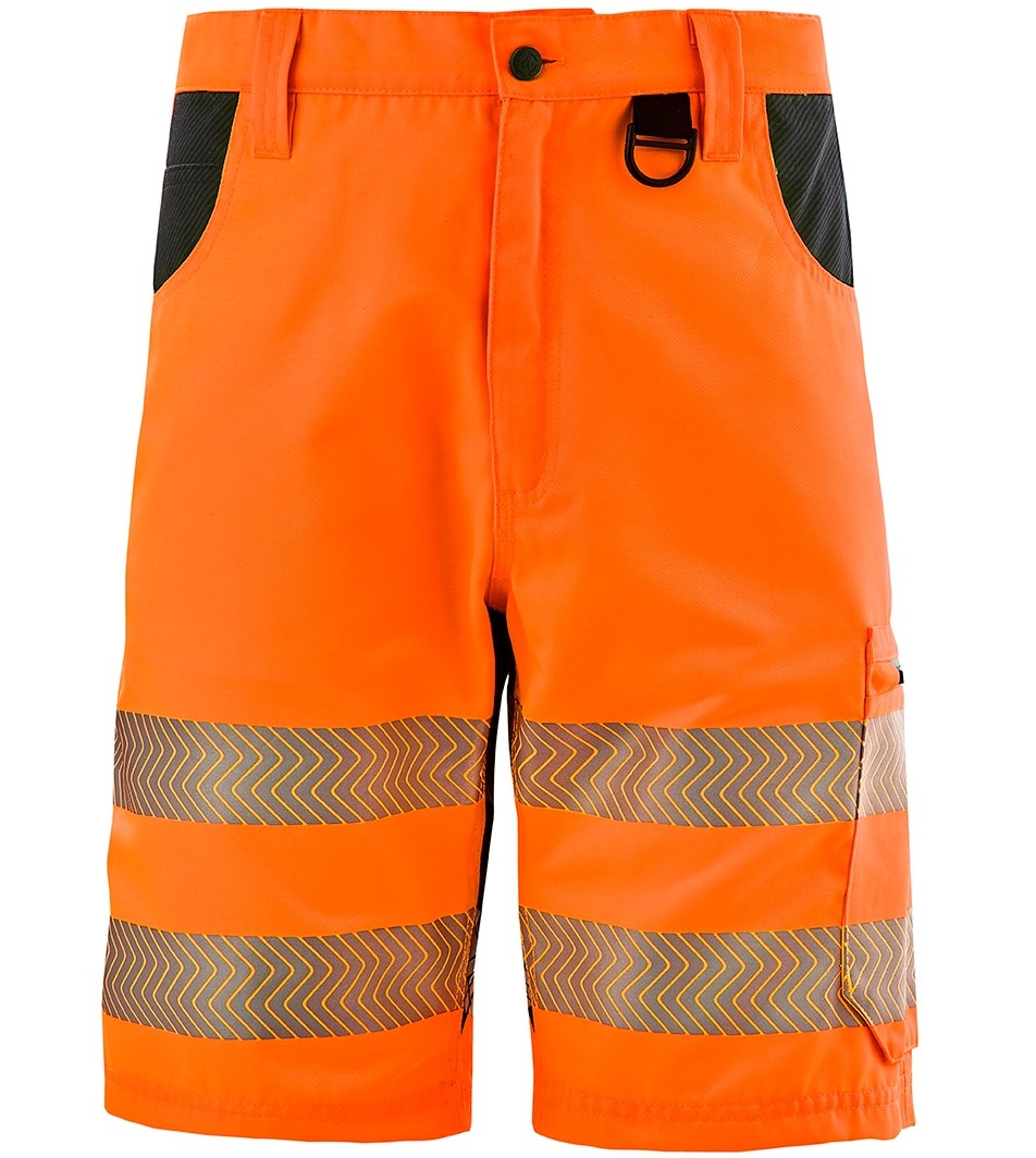 4 Protect PATERSON 3840 High visibility shorts fluorescent orange