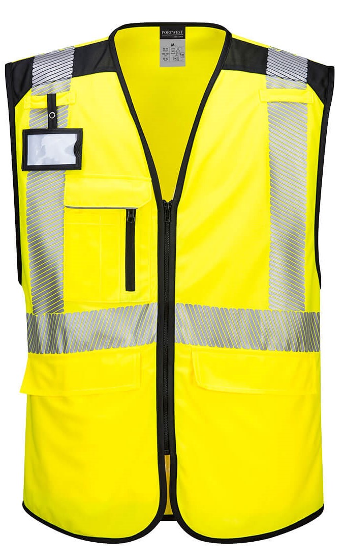 PW309YBR Portwest PW309 PW3 Warnschutz Executive Weste gelb/schwarz