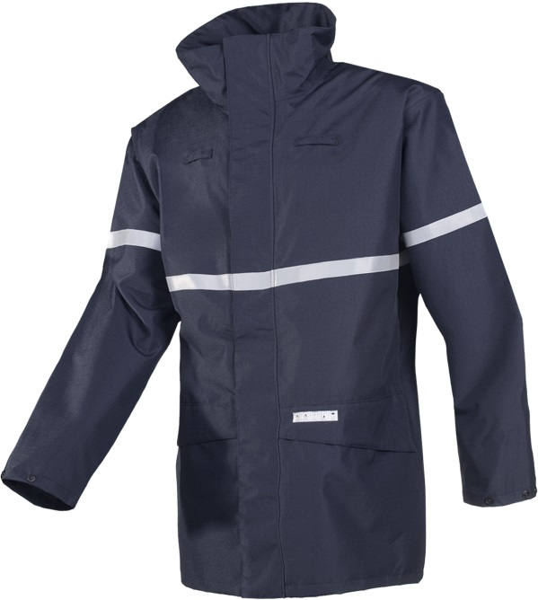 7218_B75_A2_EF7_SIL Sioen Ridley 7218N3EF7 flammenhemmende antistatische Regenjacke