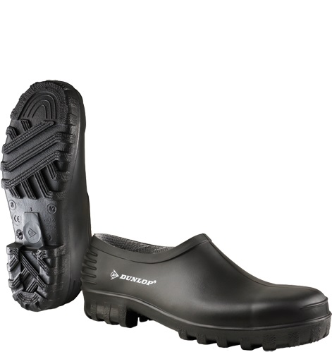 1554-2 Dunlop Monocolour Wellie Shoe 814P black without protective function