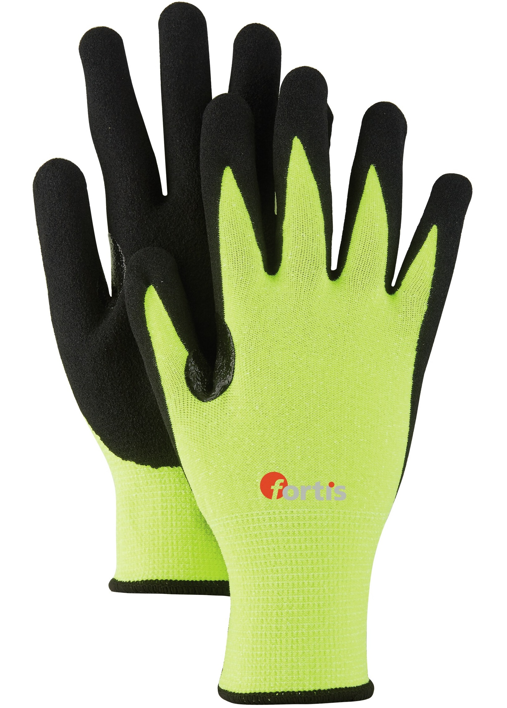 Fortis_2019_Freisteller_Schnittschutzhandschuh-Blade-neon-Lev-5-Groesse Fortis Innovation Blade neon cut resistant gloves yellow Level 5