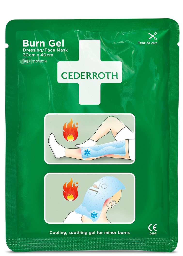 51011014-1 Cederroth 51011014 Burn Gel Dressing Face Mask