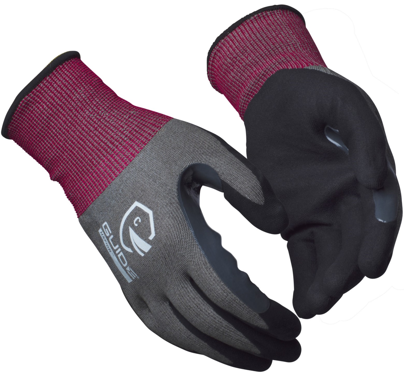 Handskpar_6604ZeBK3MJ1H2uhE Guide 6604 heat and cut protection gloves level C ESD touch screen capable