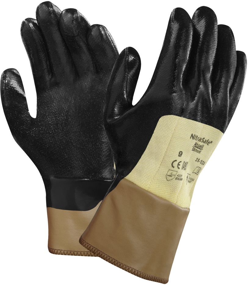 ih-28329-1 Ansell ActivArmr 28-329 Nitrile Cut Protection Gloves Level C