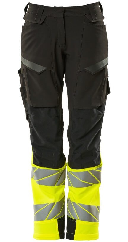 Mascot ACCELERATE SAFE 19178-511 Women's high-visibility trousers with knee pockets