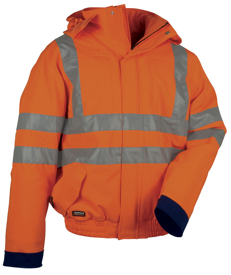 541fd625-2eb0-4b68-8740-4346c0a8018e COFRA Fluo V075-0 Multinorm Padded Jacket