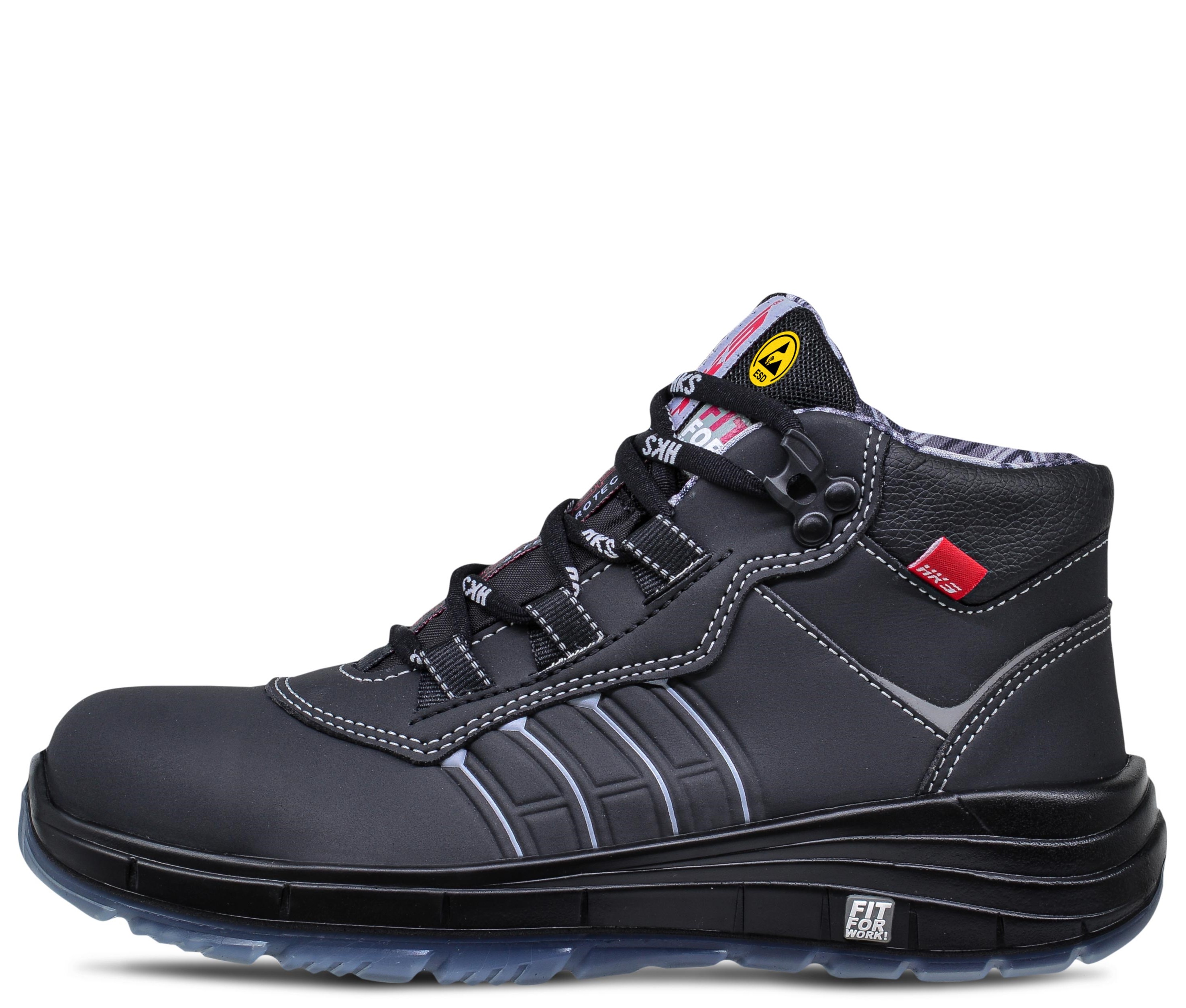 HKS Venus 1 TP ladies laced boots S3 SRC ESD black