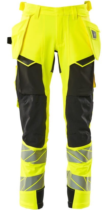 19031-711-1709_P01_1000pxWeb Mascot ACCELERATE SAFE 19031-711 High visibility trousers with hanging pockets