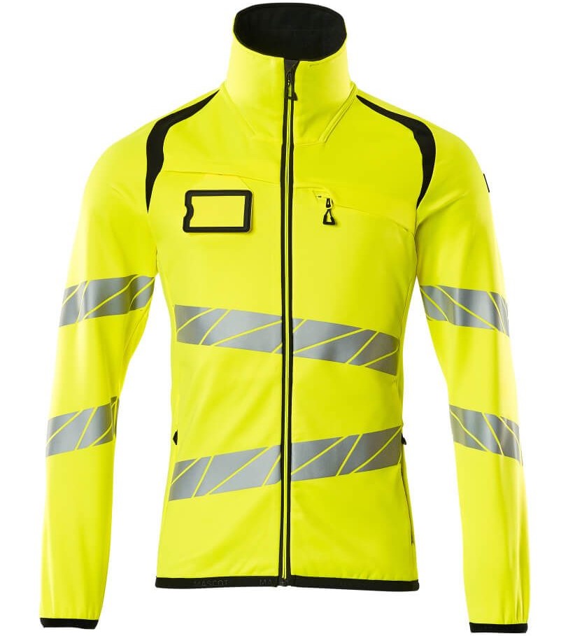 Mascot ACCELERATE SAFE 19103-315 High visibility fleece pullover with zipper