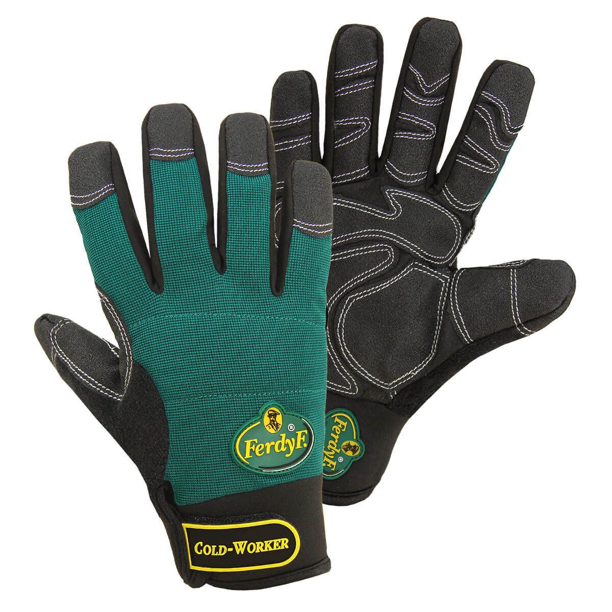 1990_001 FerdyF. 1990 Cold Worker Cold Protection Synthetic Leather Mechanic Gloves